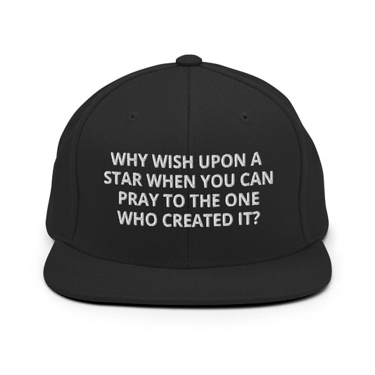 Why Wish Upon A Star Cap