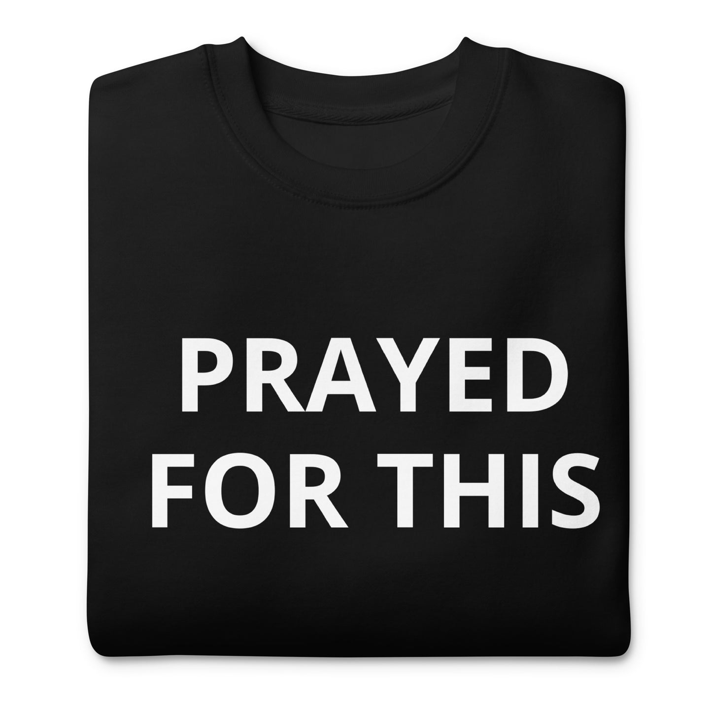 Prayed  For This Sweatshirt